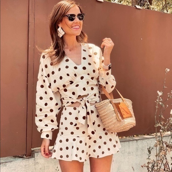 ZARA Polka Dot Top 3505/674 - Picture 8 of 16